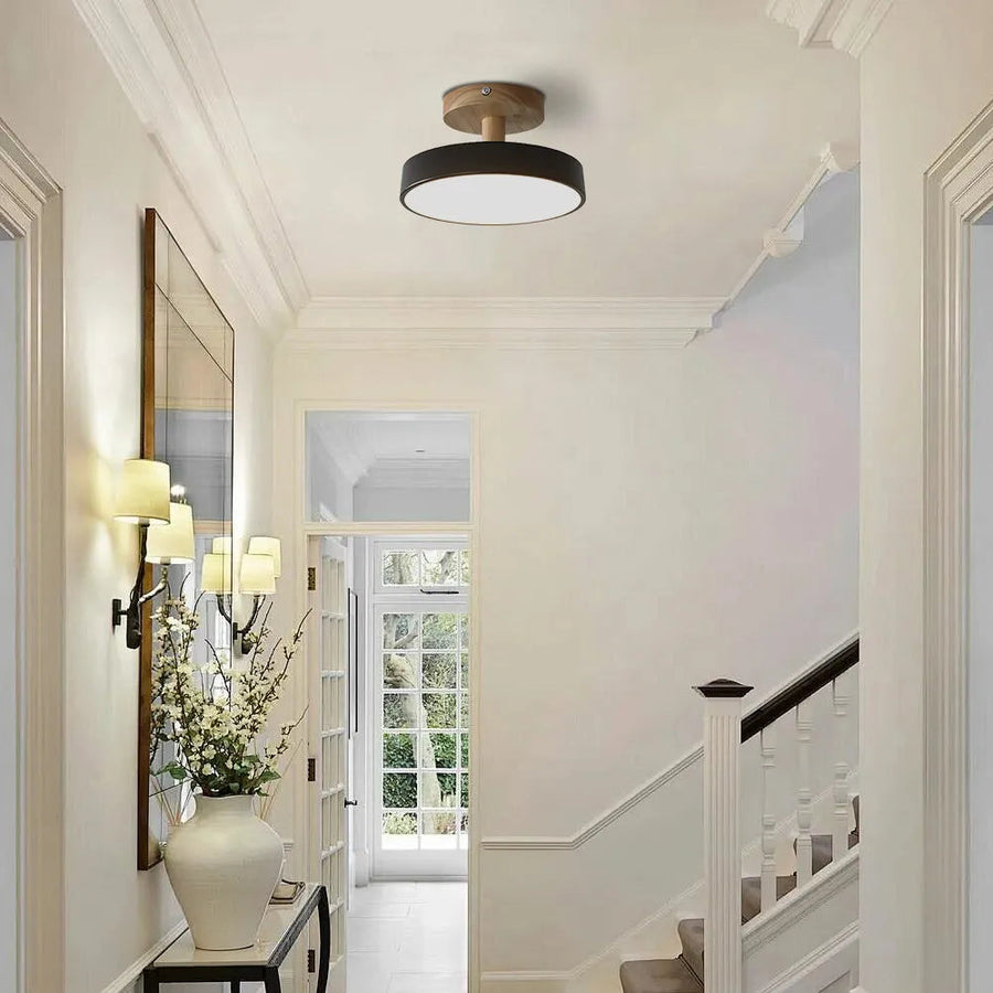 LED Round Ceiling Light for Hallway in Modern Iron Design-Lighting > Ceiling Lights-casanuva-casanuva