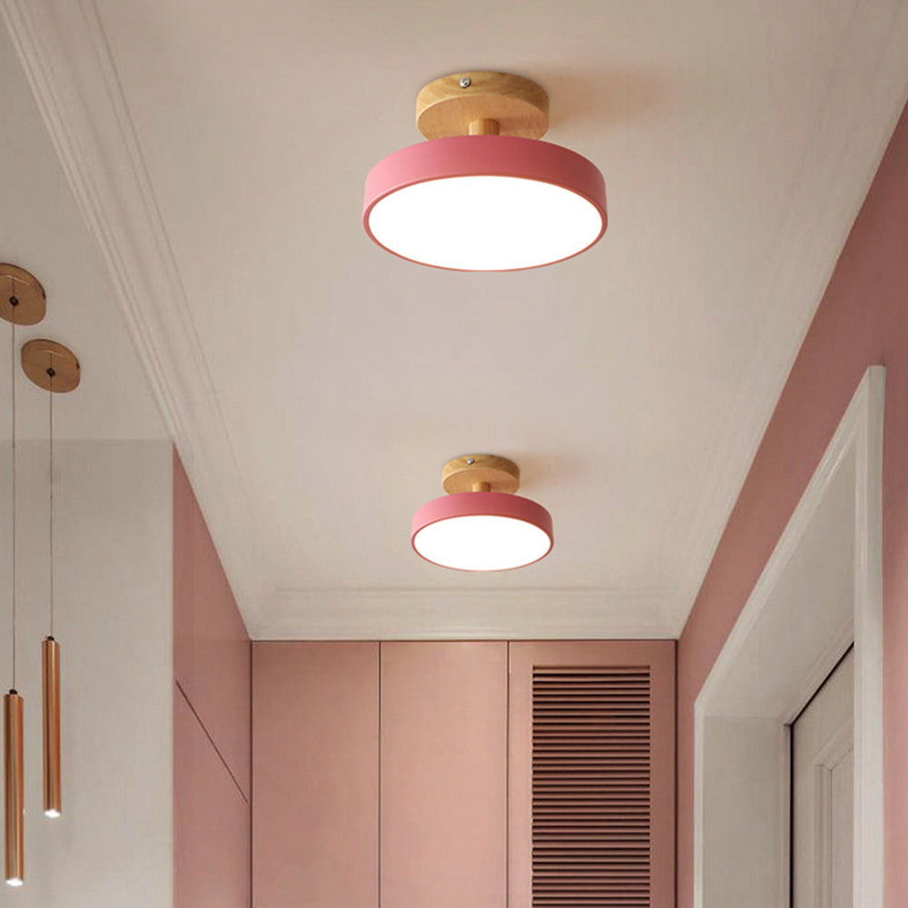 LED Round Ceiling Light for Hallway in Modern Iron Design-Lighting > Ceiling Lights-casanuva-casanuva