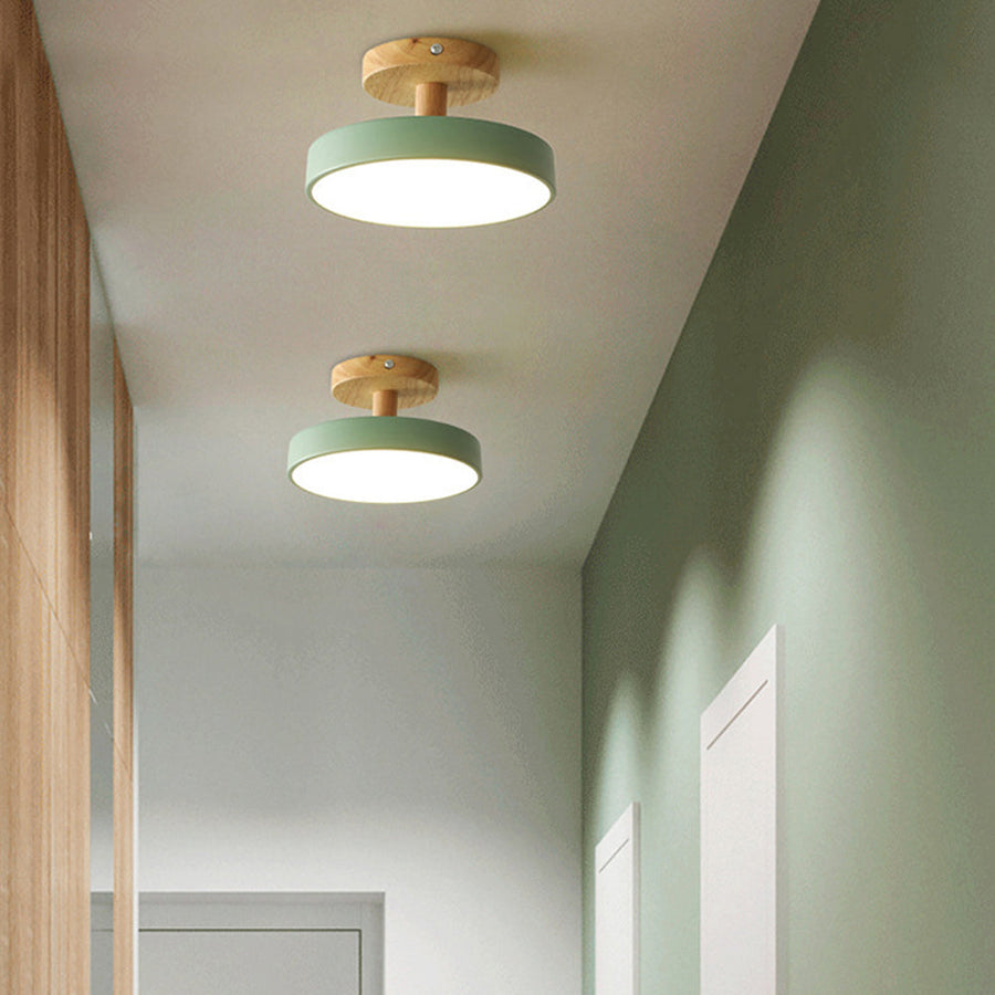LED Round Ceiling Light for Hallway in Modern Iron Design-Lighting > Ceiling Lights-casanuva-casanuva
