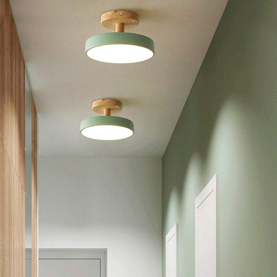 LED Round Ceiling Light for Hallway in Modern Iron Design-Lighting > Ceiling Lights-casanuva-casanuva
