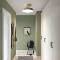 LED Round Ceiling Light for Hallway in Modern Iron Design-Lighting > Ceiling Lights-casanuva-Gray-D18cm*H10cm-Warm Light-casanuva