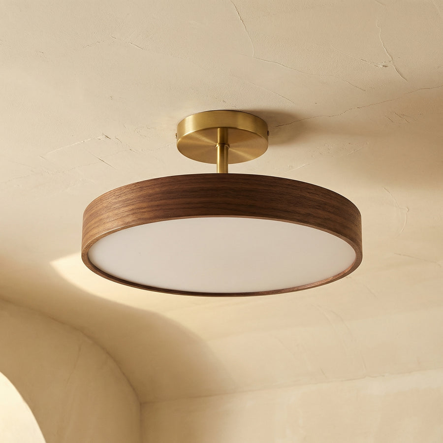 LED Semi-Flush Mount Ceiling Light-Lighting > Ceiling Lights-casanuva-casanuva