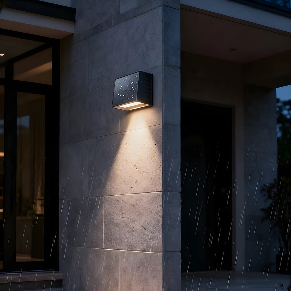 LED Solar Outdoor Wall Light IP65 Waterproof-Lighting > Outdoor Lighting-casanuva-casanuva