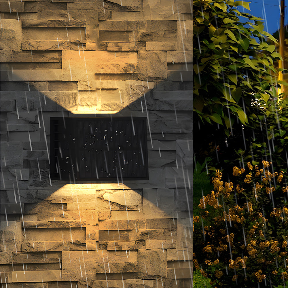 LED Solar Outdoor Wall Light IP65 Waterproof-Lighting > Outdoor Lighting-casanuva-casanuva