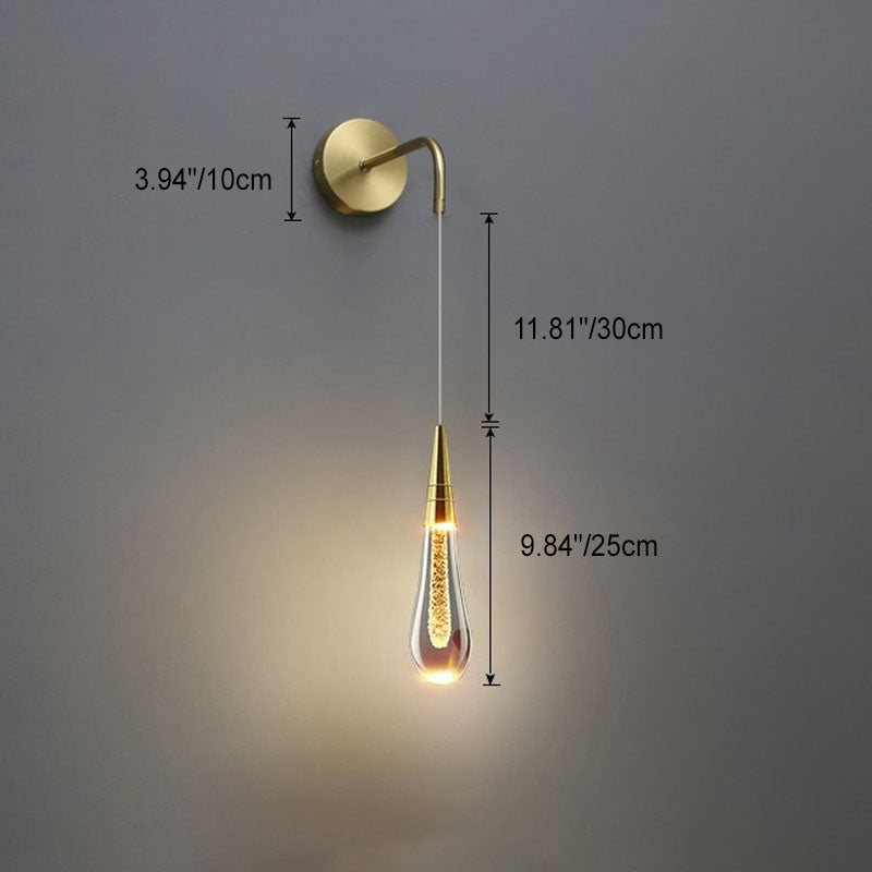 LED Teardrop Wall Light-Lighting > Wall Lights-casanuva-casanuva