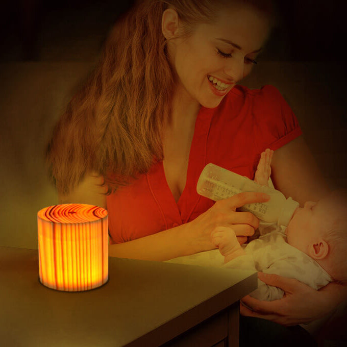 LED Touch Table Lamp with Creative Wood Design-Lighting > Table Lamps-casanuva-casanuva