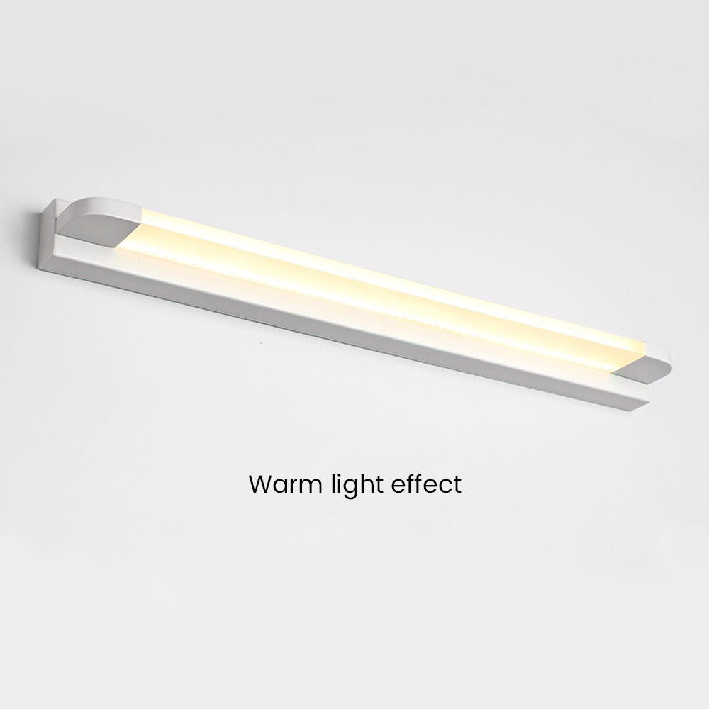 LED Wall Mirror Light White Iron Long Design-Lighting > Wall Lights-casanuva-casanuva