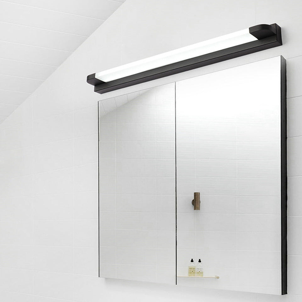 LED Wall Mirror Light White Iron Long Design-Lighting > Wall Lights-casanuva-casanuva