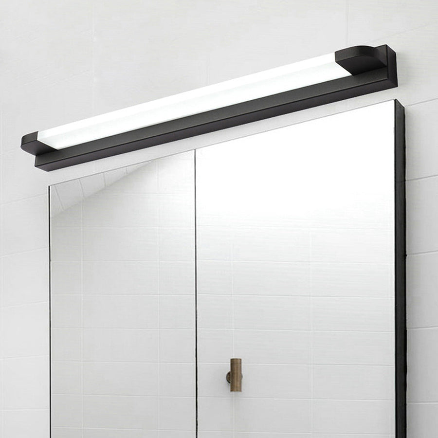 LED Wall Mirror Light White Iron Long Design-Lighting > Wall Lights-casanuva-Black-D46*H7CM-9W-White Light-casanuva