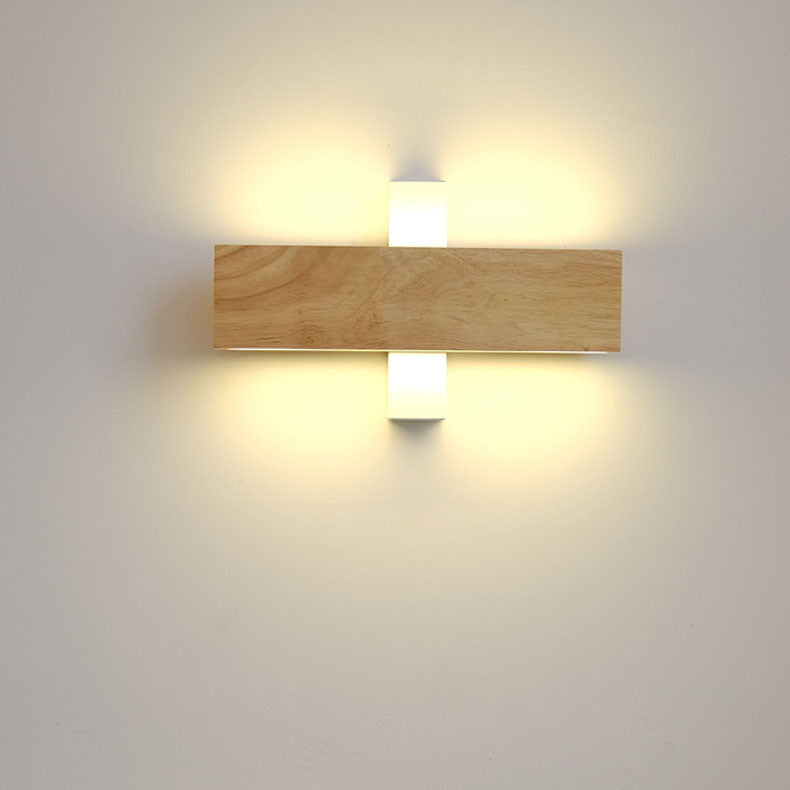 LED Wall Sconce Lamp Japanese Minimalist Rectangular Rotatable Design-Lighting > Wall Lights-casanuva-casanuva