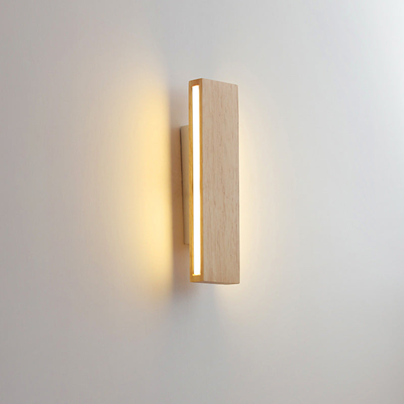 LED Wall Sconce Lamp Japanese Minimalist Rectangular Rotatable Design-Lighting > Wall Lights-casanuva-casanuva