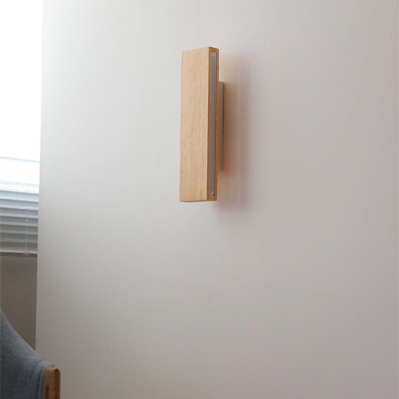 LED Wall Sconce Lamp Japanese Minimalist Rectangular Rotatable Design-Lighting > Wall Lights-casanuva-Medium-Warm Light (3000K)-100V-120V-casanuva