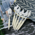 Laguiole Cutlery Set Ivory Elegance Premium Design-Kitchen & Dining > Cutlery-casanuva-casanuva