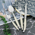 Laguiole Cutlery Set Ivory Elegance Premium Design-Kitchen & Dining > Cutlery-casanuva-casanuva