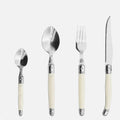 Laguiole Cutlery Set Ivory Elegance Premium Design-Kitchen & Dining > Cutlery-casanuva-Cutlery-4-piece set-casanuva