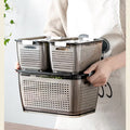Large Capacity Fridge Storage Basket Multifunctional Organizer-Kitchen & Dining > Kitchen Accessories-casanuva-casanuva