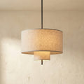 Large Wabi Sabi Japanese Fabric Chandelier-Lighting > Chandeliers & Pendant Lights-casanuva-casanuva