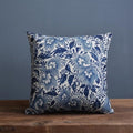 Linen Cotton Pillowcase with Traditional Porcelain Pattern-Bedding & Bath > Pillowcases-casanuva-Porcelain C-casanuva
