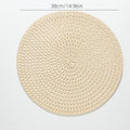 Linen Placemats Set of 2 4 or 6 Heat-Resistant Washable Table Mats-Kitchen & Dining > Placemats-casanuva-casanuva