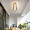 Long Ceiling Light for Corridor Aisle Modern Design-Lighting > Ceiling Lights-casanuva-Black-D30*H5CM-15W-Warm Light-casanuva