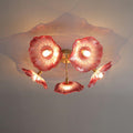 Lotus Leaf Glass Ceiling Light Vintage Design-Lighting > Ceiling Lights-casanuva-casanuva