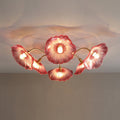Lotus Leaf Glass Ceiling Light Vintage Design-Lighting > Ceiling Lights-casanuva-casanuva