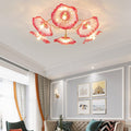 Lotus Leaf Glass Ceiling Light Vintage Design-Lighting > Ceiling Lights-casanuva-casanuva
