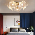 Lotus Leaf Glass Ceiling Light Vintage Design-Lighting > Ceiling Lights-casanuva-casanuva