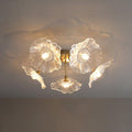 Lotus Leaf Glass Ceiling Light Vintage Design-Lighting > Ceiling Lights-casanuva-casanuva