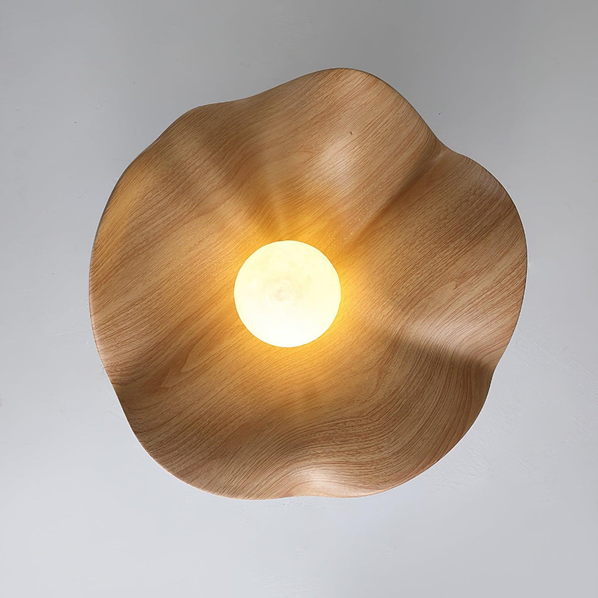 Lotus Leaf Pendant Light with LED Illumination-Lighting > Pendant Lights-casanuva-casanuva