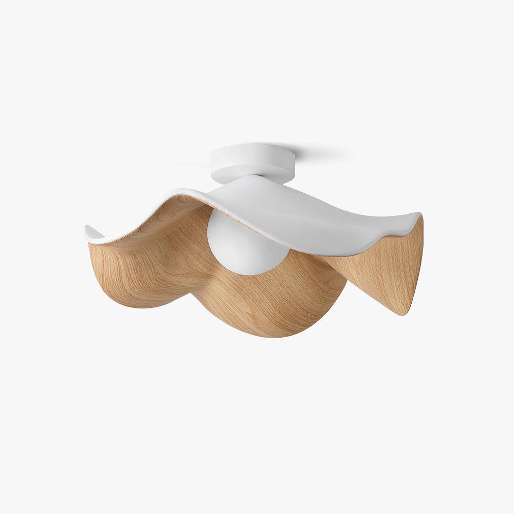 Lotus Leaf Pendant Light with LED Illumination-Lighting > Pendant Lights-casanuva-casanuva