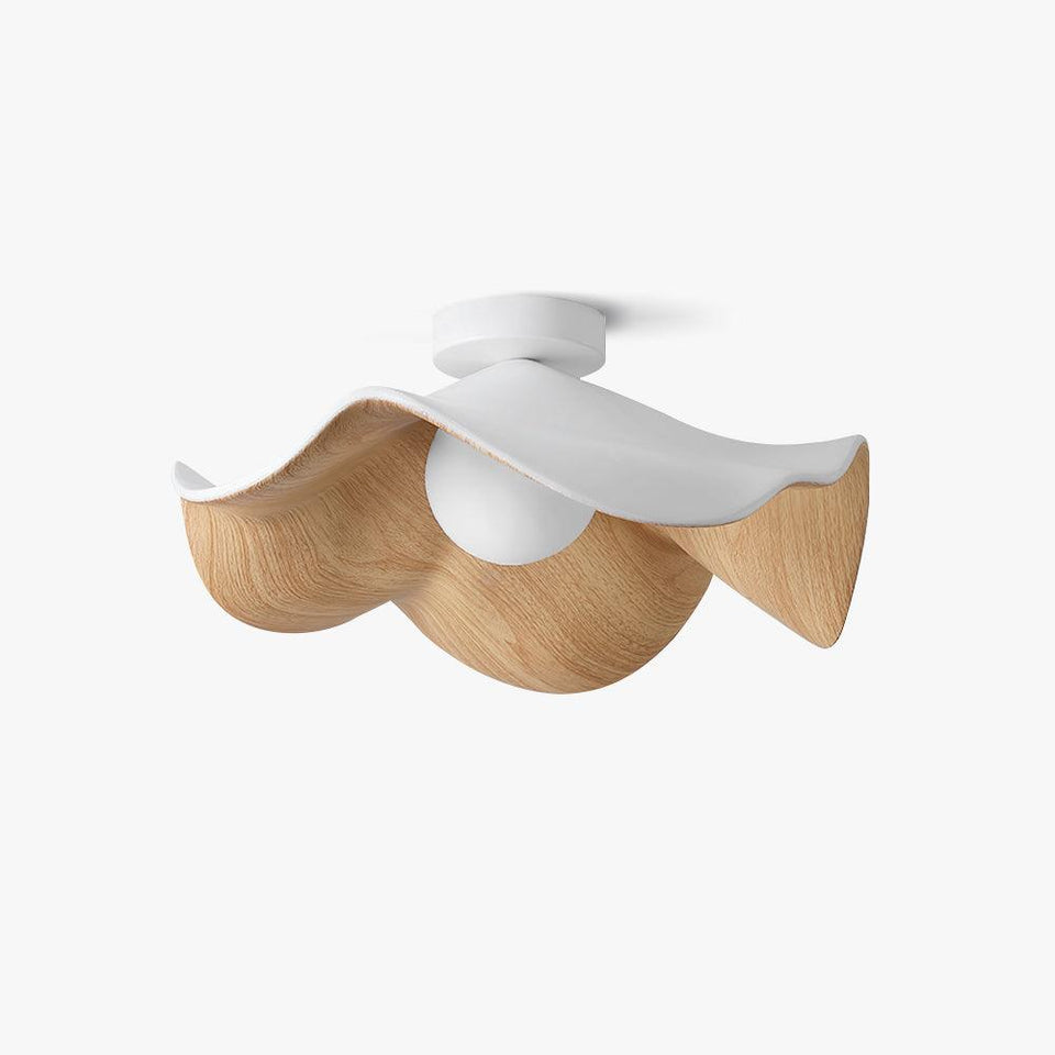 Lotus Leaf Pendant Light with LED Illumination-Lighting > Pendant Lights-casanuva-casanuva