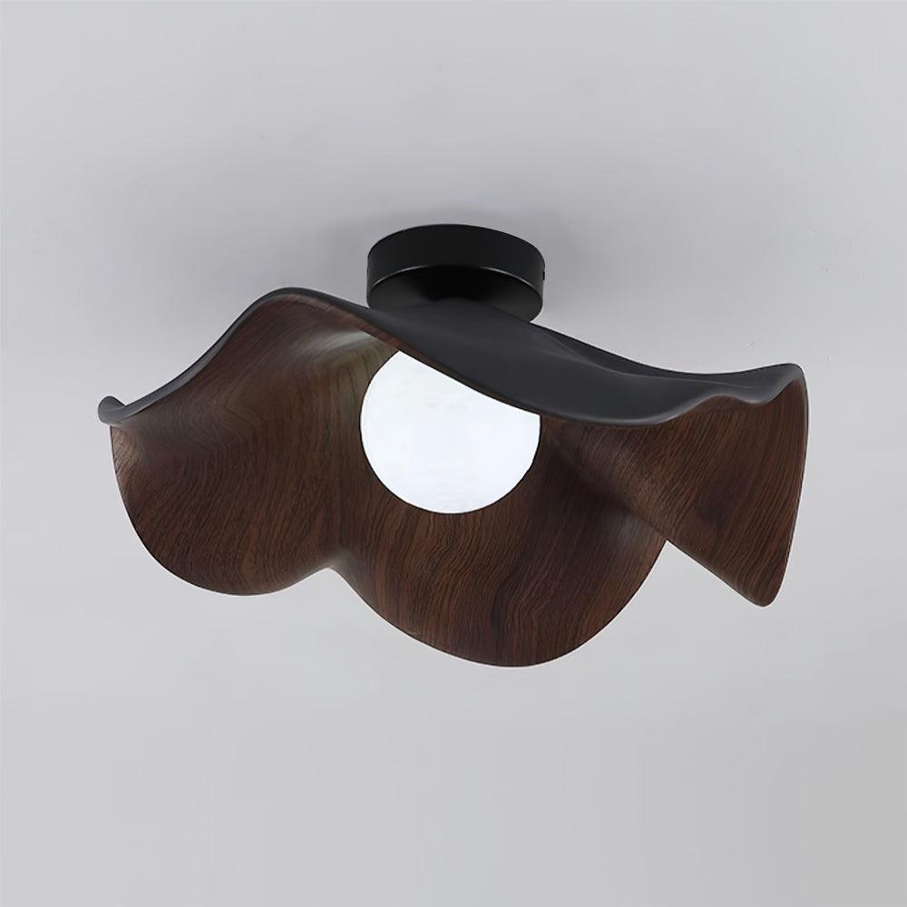 Lotus Leaf Pendant Light with LED Illumination-Lighting > Pendant Lights-casanuva-casanuva