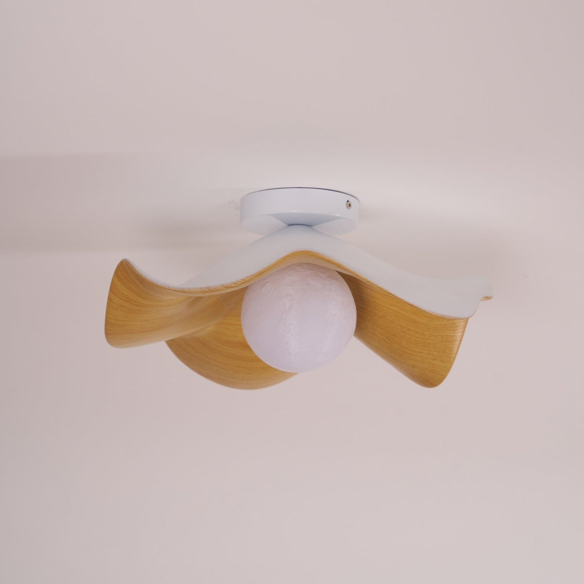 Lotus Leaf Pendant Light with LED Illumination-Lighting > Pendant Lights-casanuva-casanuva
