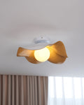 Lotus Leaf Pendant Light with LED Illumination-Lighting > Pendant Lights-casanuva-casanuva