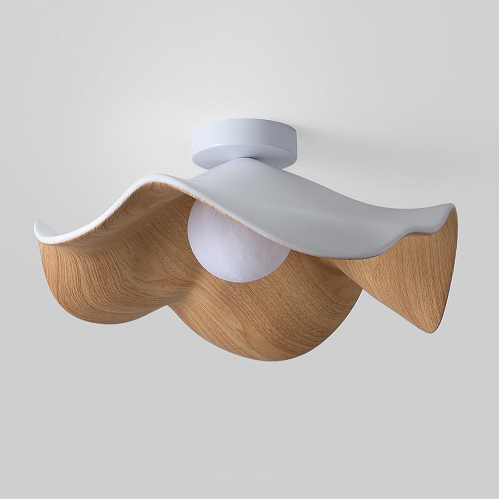Lotus Leaf Pendant Light with LED Illumination-Lighting > Pendant Lights-casanuva-casanuva