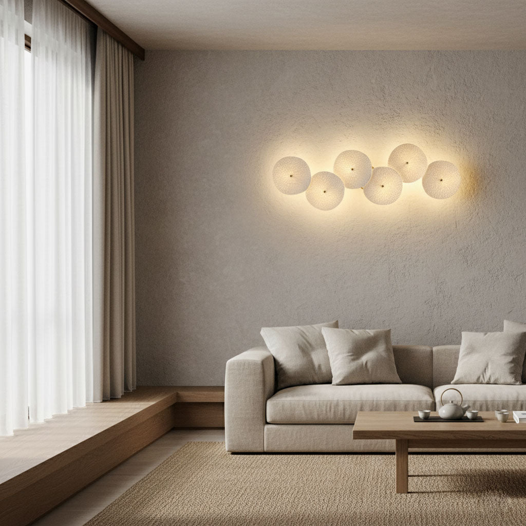 Lotus Petal LED Wall Lamp-Lighting > Wall Lights-casanuva-casanuva