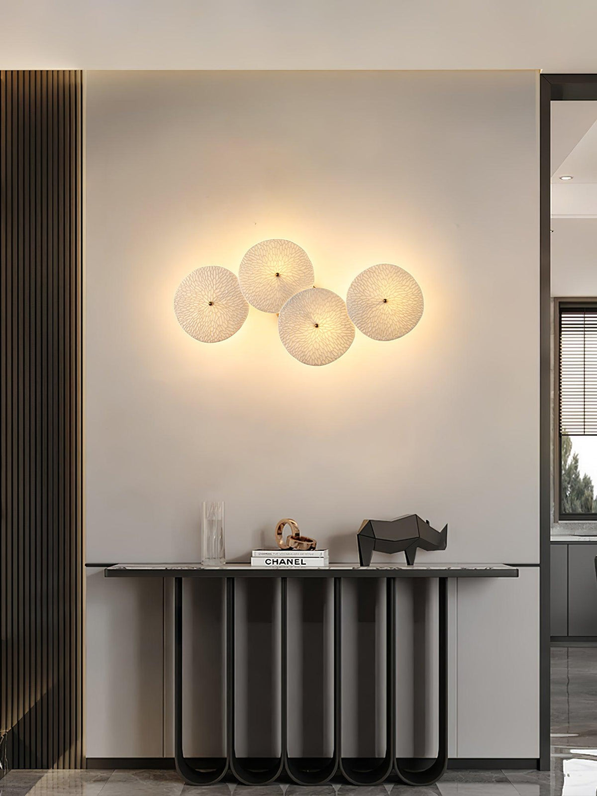 Lotus Petal LED Wall Lamp-Lighting > Wall Lights-casanuva-casanuva