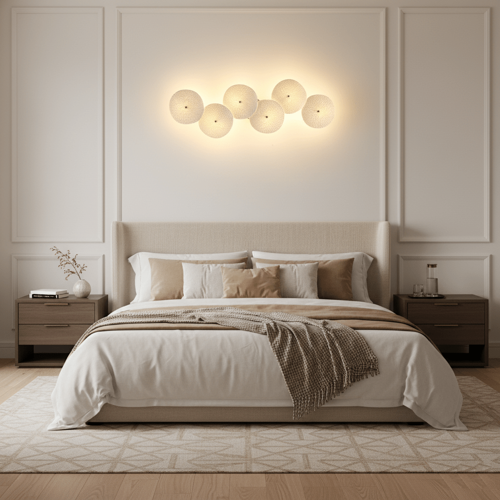 Lotus Petal LED Wall Lamp-Lighting > Wall Lights-casanuva-casanuva