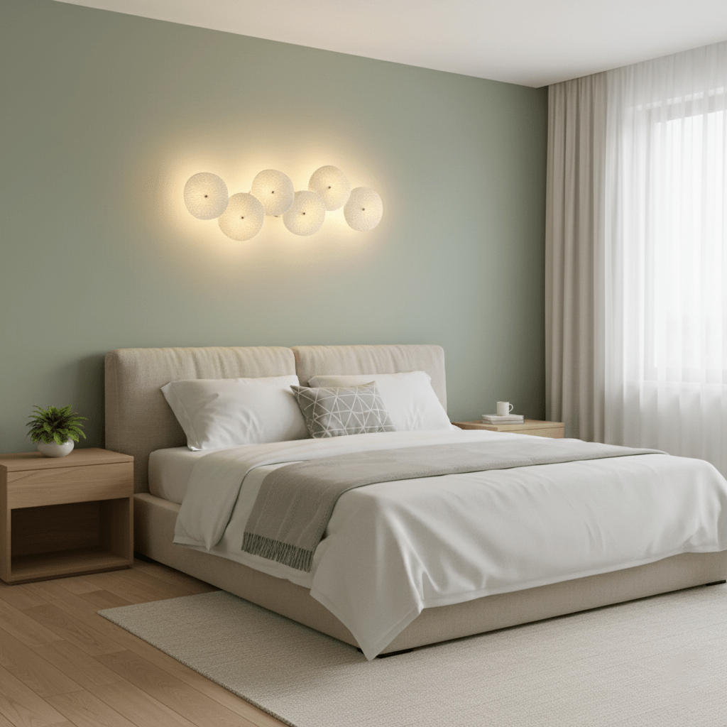 Lotus Petal LED Wall Lamp-Lighting > Wall Lights-casanuva-casanuva