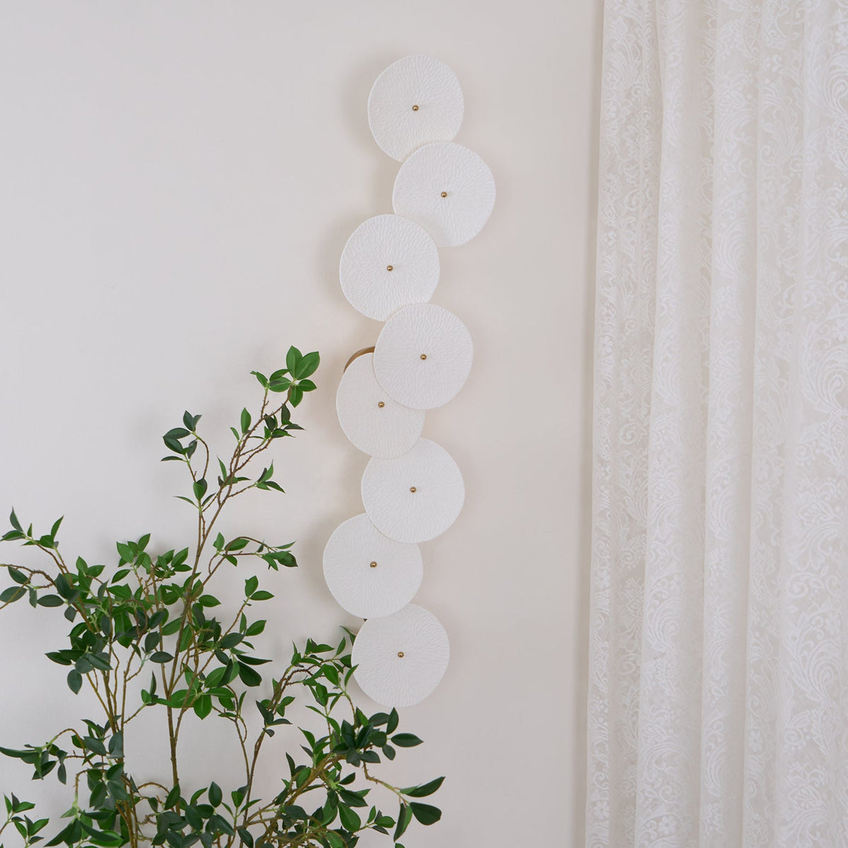 Lotus Petal LED Wall Lamp-Lighting > Wall Lights-casanuva-casanuva