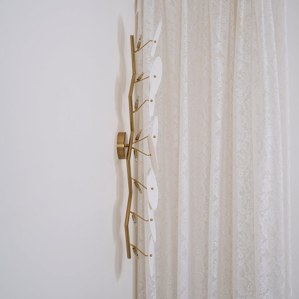 Lotus Petal LED Wall Lamp-Lighting > Wall Lights-casanuva-casanuva