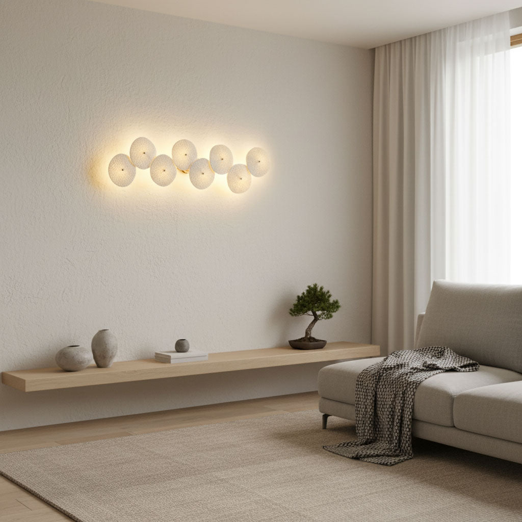 Lotus Petal LED Wall Lamp-Lighting > Wall Lights-casanuva-casanuva