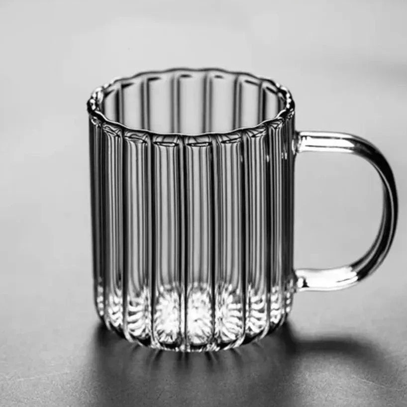 Luxe Glass Mug Set Handmade Coffee Mugs for Stylish Moments-Kitchen & Dining > Tableware-casanuva-Traditional-Single Mug-casanuva