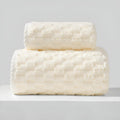 Luxury Bath Towel Set Soft Polar Comfort for a Stylish Bathroom-Bedding & Bath > Bath Towels-casanuva-Off-White-35 × 75 cm + 85 × 150 cm-casanuva