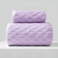 Luxury Bath Towel Set Soft Polar Comfort for a Stylish Bathroom-Bedding & Bath > Bath Towels-casanuva-Violet-35 × 75 cm + 85 × 150 cm-casanuva