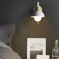 Macaron Globe 1-Light Wall Sconce Lamp-Lighting > Wall Lights-casanuva-casanuva