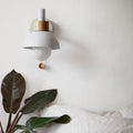Macaron Globe 1-Light Wall Sconce Lamp-Lighting > Wall Lights-casanuva-Sand White-220V-240V-casanuva