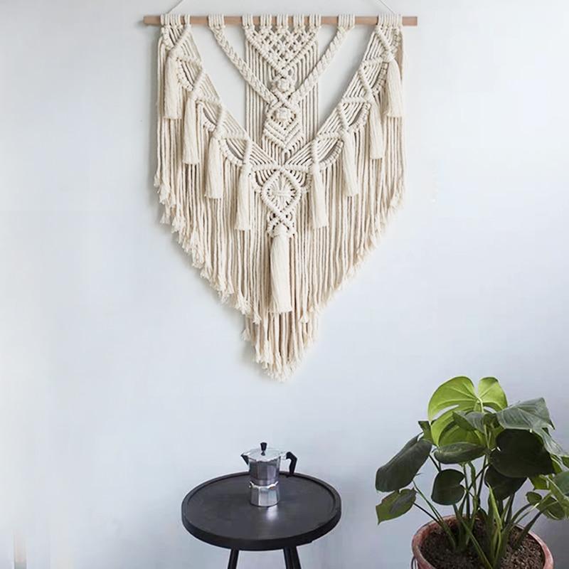 Macramé Wall Tapestry Bohemian Home Decor-Home Decor > Decorative Accessories-casanuva-casanuva