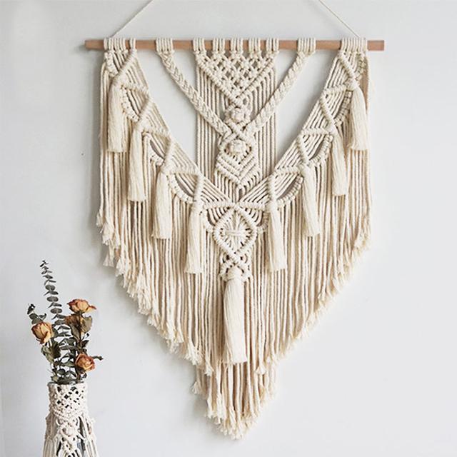 Macramé Wall Tapestry Bohemian Home Decor-Home Decor > Decorative Accessories-casanuva-casanuva